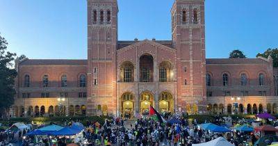 Inside UCLA's Palestinian Solidarity Encampment — Before Police Tore It Apart
