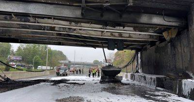 Connecticut - I-95 In Connecticut Will Close For Days After Fiery Crash Damages Bridge - huffpost.com - New York - state Connecticut - Hartford, state Connecticut