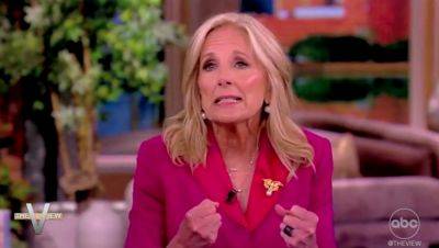 Trump - Jill Biden - Sara Haines - Alexander Hall - Fox - First lady Jill Biden warns 'The View' 'we will lose all of our rights' if Trump gets another SCOTUS judge - foxnews.com