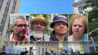 Danielle Wallace - Fox - Ny V.Trump - Supporters rally around Trump outside NYC courthouse: Biden 'ain't for' Black America - foxnews.com - city New York - New York