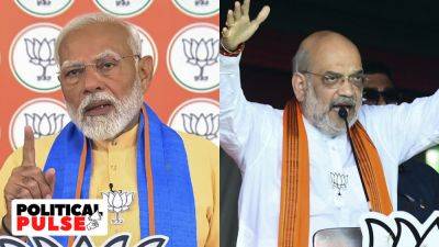 Narendra Modi - Amit Shah - Bhupendra Pandey - PM Modi away, Amit Shah, senior BJP leaders hold fort in Varanasi: ‘Koi fight hi nahi hai’ - indianexpress.com