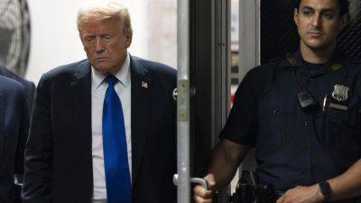 Donald Trump - Can Trump - Trump Media shares swing wildly and then tumble a day after former president was convicted - apnews.com - state Florida - New York - state New York - county Will