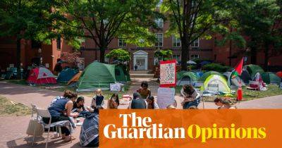Student encampments have the potential to strengthen US democracy - theguardian.com - Usa - Israel - state Oregon - city Cairo - city Madrid