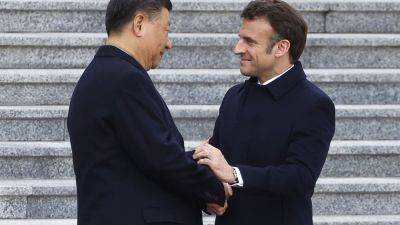 Xi Jinping - Emmanuel Macron - Olaf Scholz - France's Macron set to press visiting Xi on trade, Ukraine - cnbc.com - China - city Beijing - Ukraine - Russia - Eu - France - Germany - city Moscow - city Paris