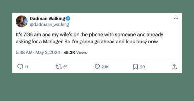 20 Of The Funniest Tweets About Married Life (April 30 - May 6)