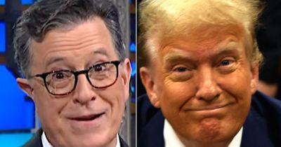 Donald Trump - Stephen Colbert - Ed Mazza - Stephen Colbert Taunts Trump Over Truly Weird Moment With His Big-Money Donors - huffpost.com - Usa - Washington