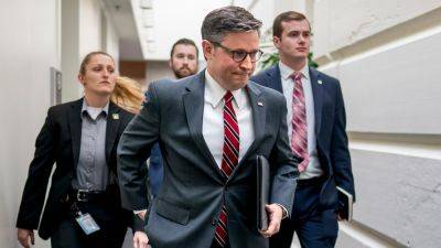 Kevin Maccarthy - Marjorie Taylor Greene - Thomas Massie - Elizabeth Elkind - Fox - Johnson warned against making 'side deals' with GOP rebels: Don't 'grease a squeaky wheel' - foxnews.com