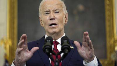 Joe Biden - ELLEN KNICKMEYER - Has Israel followed the law in its war in Gaza? The US is due to render a first-of-its-kind verdict - apnews.com - Usa - Washington - Israel - Palestine