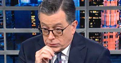 1 Sickening Trump Trial Moment Has Stephen Colbert Ready To Hurl