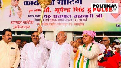 Amid the fast-moving changes in Haryana, an old hand: Bhupinder Singh Hooda