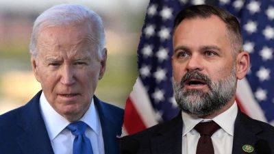 Joe Biden - Trump - Elizabeth Elkind - Cory Mills - Fox - House GOP drafting Biden impeachment articles over Israel aid cutoff threat - foxnews.com - Ukraine - Israel - Palestine - city Gaza