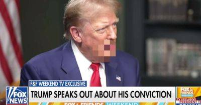 'Kimmel' Censors Donald Trump's Fox News Interview To Hilariously Filthy Effect