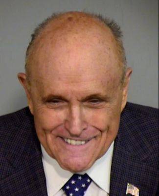 Rudy Giuliani - Rudy Giuliani poses for mugshot weeks after pleading not guilty in Arizona fake electors case - independent.co.uk - Georgia - city New York - state Arizona - county Maricopa