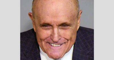 Rudy Giuliani’s mug shot released in Arizona 'fake electors' case