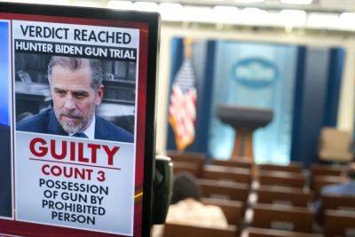 Joe Biden - Donald Trump - Andrew Feinberg - Found Guilty - Hunter Biden has been found guilty on all three counts. Here’s how the verdict will affect the election - independent.co.uk - state Delaware - city Wilmington