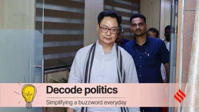 Decode Politics: As Kiren Rijiju takes charge of Parliamentary Affairs, why Congress is irked