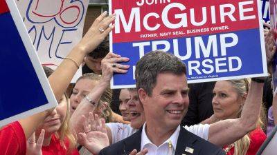 Donald Trump - Ron Desantis - Kevin Maccarthy - John Macguire - Republican Party rifts on display in Virginia congressional primary pitting Good and McGuire - apnews.com - Usa - state Florida - state Virginia