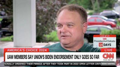United Auto Workers union members unwilling to back Biden: Government 'hasn't been delivering'