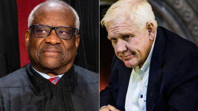 Clarence Thomas took more undisclosed trips paid for by GOP megadonor Harlan Crow, Senate committee chair says