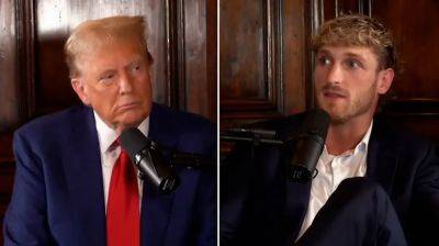 Trump tells Logan Paul ratings for Biden debate will be ‘quite good’ as they talk UFOs and Taylor Swift: Live