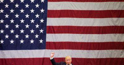 Donald J. Trump, the Man, the Flag
