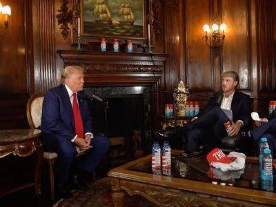 Trump calls 6’9 Barron a ‘good looking guy’ and shares details on his athletic career in Logan Paul interview