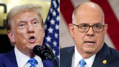 Trump says he ‘would like to see’ Larry Hogan win Senate race in Maryland