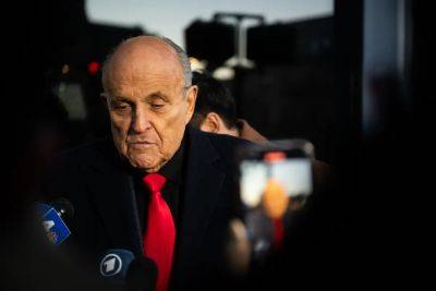 Rudy Giuliani - Kelly Rissman - Shaye Moss - Giuliani accused of spending money meant for bankruptcy case on his girlfriend and her daughter - independent.co.uk - Georgia - city New York - state North Carolina - county Wake