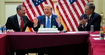 Donald Trump - Karoline Leavitt - Ivana Trump - Shawn McCreesh - It’s Donald Trump’s 78th Birthday. He Isn’t Happy About It. - nytimes.com - Usa - city Newark - city Las Vegas - county Atlantic