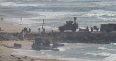 U.S. Removing Its Pier From Gaza Coast Again Due To Weather