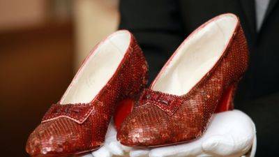 Judy Garland’s hometown hopes a good witch will help purchase Dorothy’s ruby slippers