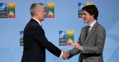 Justin Trudeau - Jens Stoltenberg - NATO chief Stoltenberg visiting Ottawa, set to meet Trudeau - globalnews.ca - Ukraine - area District Of Columbia - Russia - Canada - Washington, area District Of Columbia - city Ottawa - Sweden - Finland