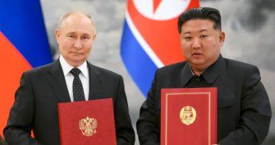 Vladimir Putin - Kim Jong Un - Russia, North Korea sign ‘strongest ever treaty’. What’s in the deal? - globalnews.ca - Ukraine - Russia - North Korea - city Moscow - city Sanction - city Pyongyang - Soviet Union