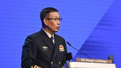 China's defense chief warns those seeking to separate Taiwan from China face 'self-destruction'