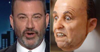 Jimmy Kimmel's New Rudy Giuliani Kitchen Gadget Is Pure Nightmare Fuel