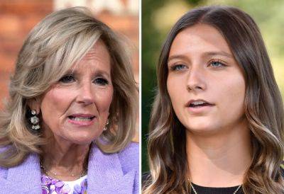 Joe Biden - Donald Trump - Jill Biden - Andy Beshear - COLLEEN LONG - Now an abortion rights advocate, woman raped by stepfather as a child will campaign with first lady - independent.co.uk - state Pennsylvania - state Kentucky - county Lancaster