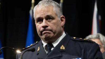 RCMP chief says he hopes MPs don't name politicians accused of aiding foreign powers in the House