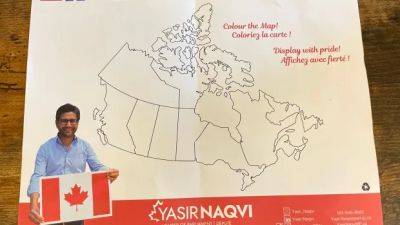 Ontario Liberal MP's map of Canada forgets P.E.I., Yukon