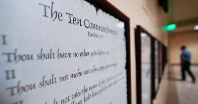 Louisiana Sued Over Law Requiring Ten Commandments Display In School Classrooms