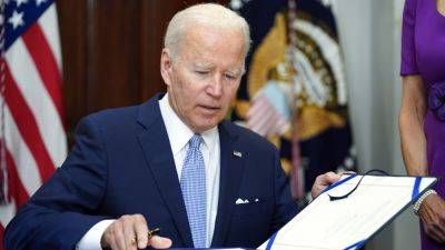 Joe Biden - COLLEEN LONG - More than 500 people have been charged with federal crimes under the gun safety law Biden signed - apnews.com - Washington - state Missouri - state Kansas