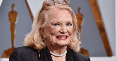 Gena Rowlands Of 'The Notebook' Has Alzheimer's Disease, Son Confirms