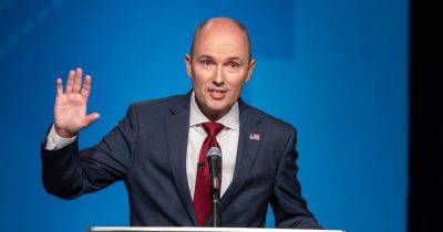 Donald J.Trump - Spencer Cox - Gov. Spencer Cox Holds Off Challenger From Right in Utah’s G.O.P. Primary - nytimes.com - city Salt Lake City - state Utah