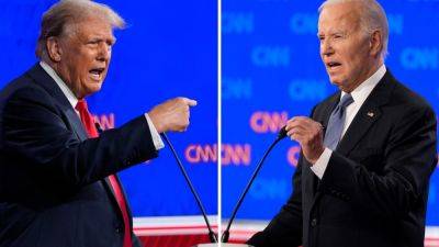 Joe Biden - Donald Trump - SEUNG MIN KIM - Debate takeaways: Trump confident, even when wrong, Biden halting, even with facts on his side - apnews.com - Washington
