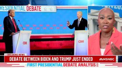 Joe Biden - Trump - Joy Reid - Fox - Yael Halon - 'What was wrong with him?' MSNBC hosts get 'panicked' texts from Dems melting down over Biden debate - foxnews.com