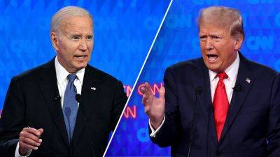 Joe Biden - Donald Trump - Jake Tapper - Jamie Joseph - First 2024 Trump-Biden presidential debate: Top clashes over issues from the border to Ukraine - foxnews.com - Ukraine - Israel - Russia