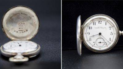 George Latimer - Theodore Roosevelt - Theodore Roosevelt’s pocket watch was stolen in 1987. It’s finally back at his New York home - apnews.com - Israel - state Florida - New York - state New York - county Island - county Long - county Buffalo - county Bowman