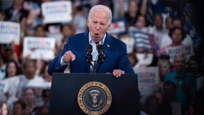 Donald Trump - Chris Pandolfo - Fox - Biden vows to keep White House, undeterred by Democratic panic after debate disaster - foxnews.com - city Atlanta - state North Carolina - county White - city Raleigh