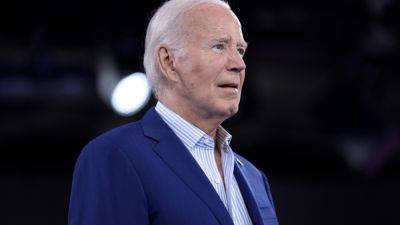 Joe Biden - Trump - AMANDA SEITZ - COLLEEN LONG - Faced with the opportunity to hit Trump on abortion rights, Biden falters - apnews.com - Washington - state Ohio - state Illinois - state Tennessee