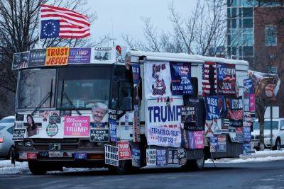 Donald Trump - Amelia Neath - Trump Rally - ‘Trust Jesus’ MAGA bus crashes on way to Trump rally - independent.co.uk - city New York - New York