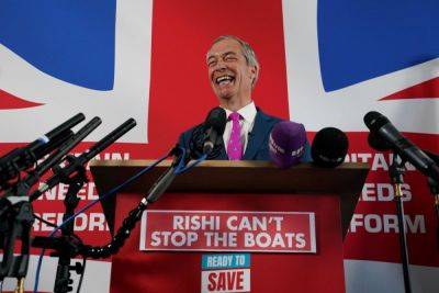 Richard Tice - Nigel Farage - Tony Blair - Tom Scotson - Nigel Farage To Run For Parliament As Reform UK Leader - politicshome.com - Britain - city London - county Essex